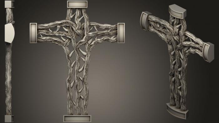 Crosses (KRS_0215) 3D model for CNC machine